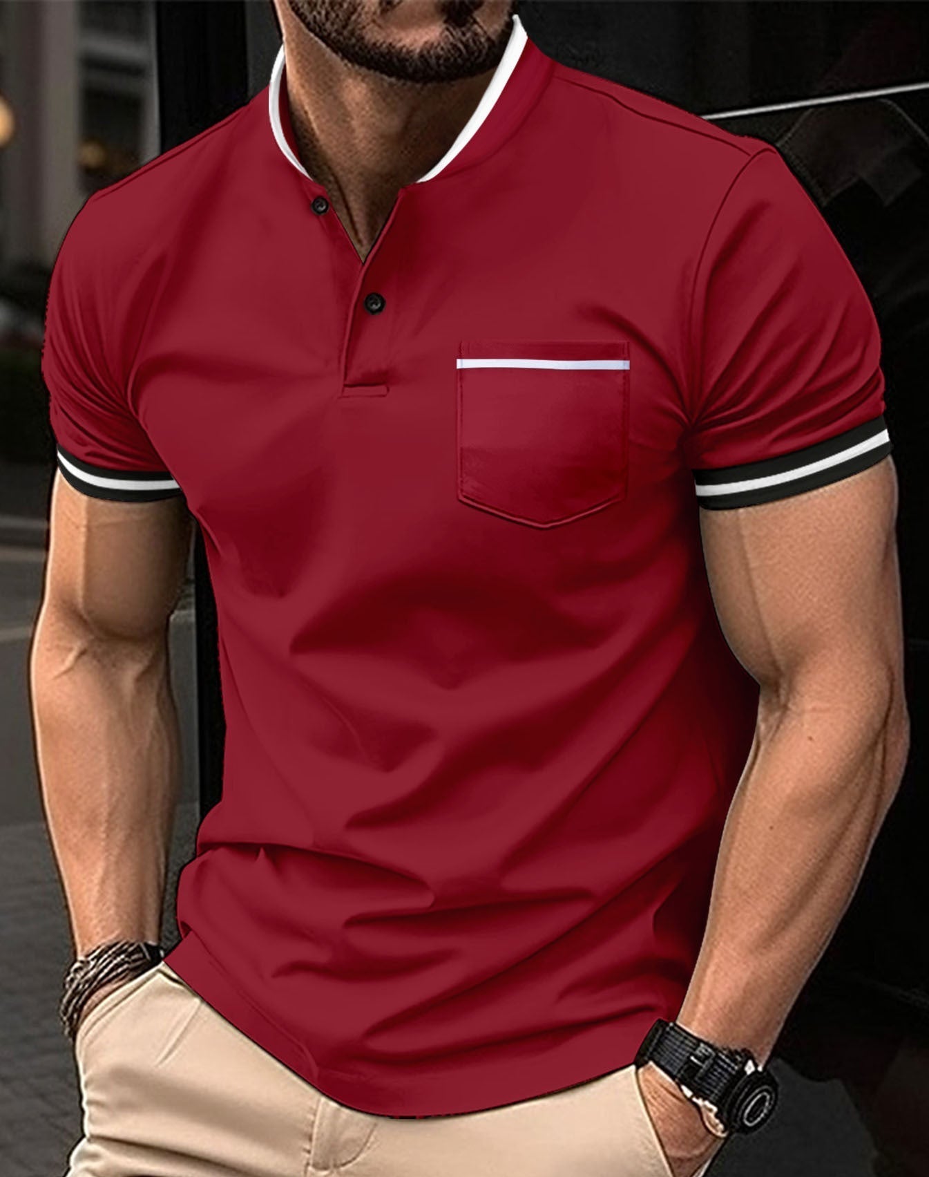 Teodor – Bequemes Poloshirt aus Baumwolle