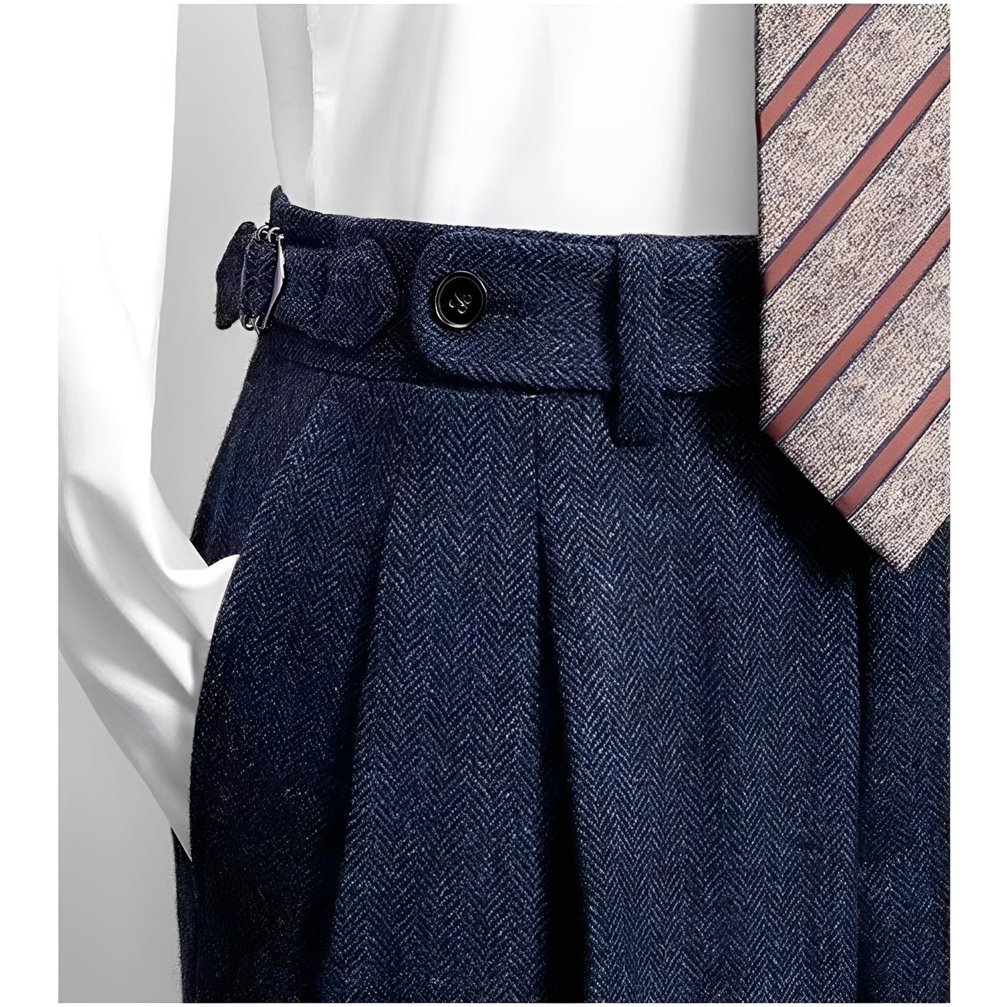 Bartosz – Tweed-Relaxhose für Herren