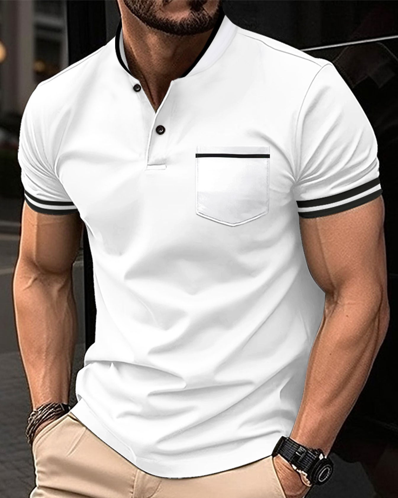 Teodor – Bequemes Poloshirt aus Baumwolle