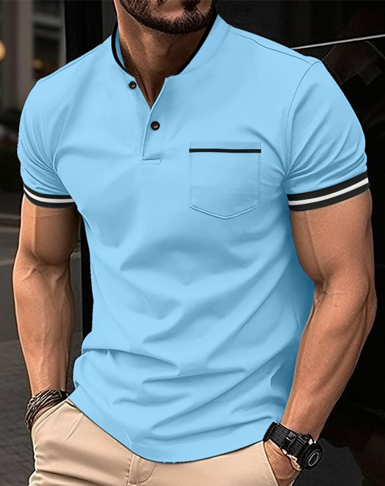 Teodor – Bequemes Poloshirt aus Baumwolle