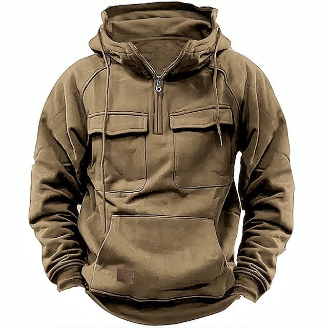Heikki – Modischer Winterpullover mit Kapuze