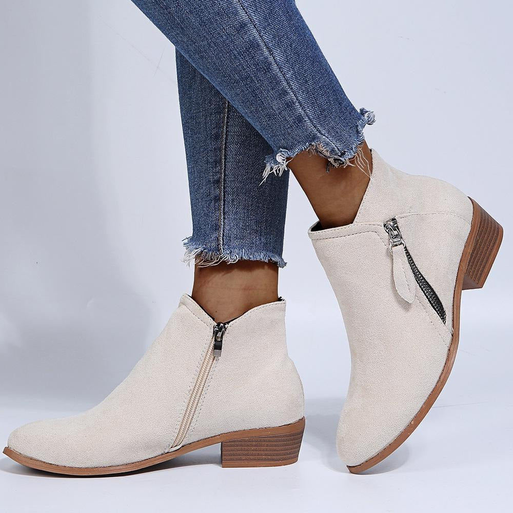 Elizabeth - Elegante Wildlederstiefel für Damen