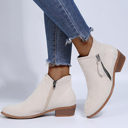 Elizabeth - Elegante Wildlederstiefel für Damen