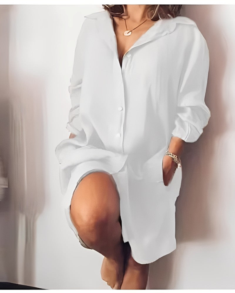 Blanche – Lange Hemdbluse