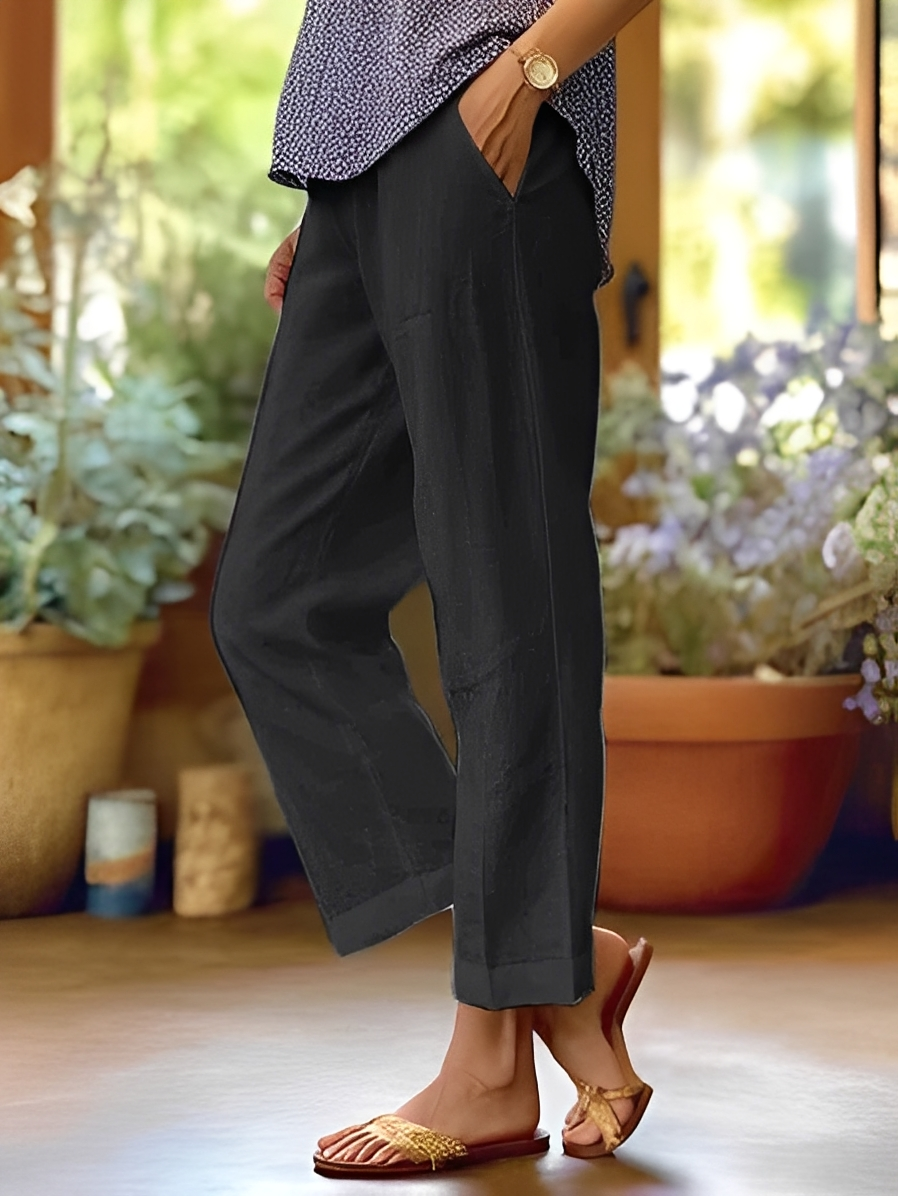 Oona – Sommer-Leinenhose leicht und angenehm