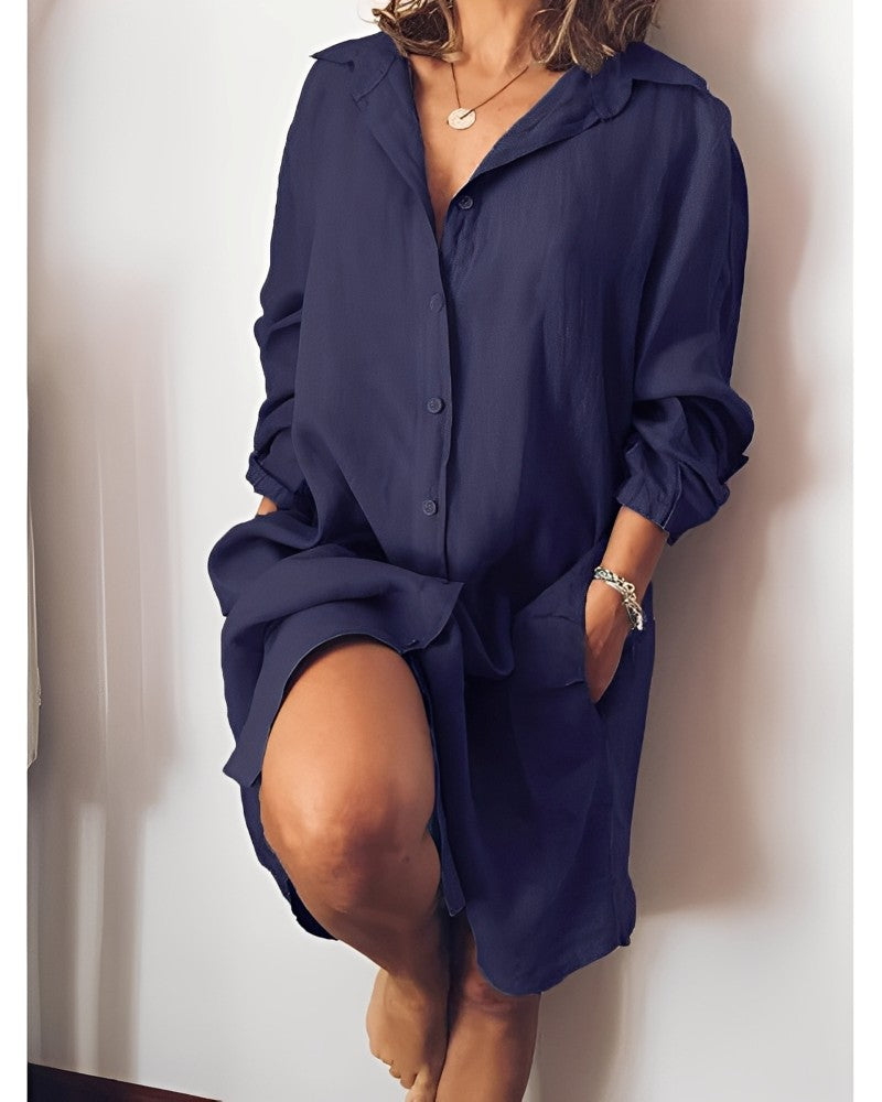 Blanche – Lange Hemdbluse