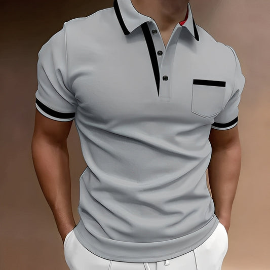 Callahan - Elegantes Polo-Shirt mit Tasche für Herren