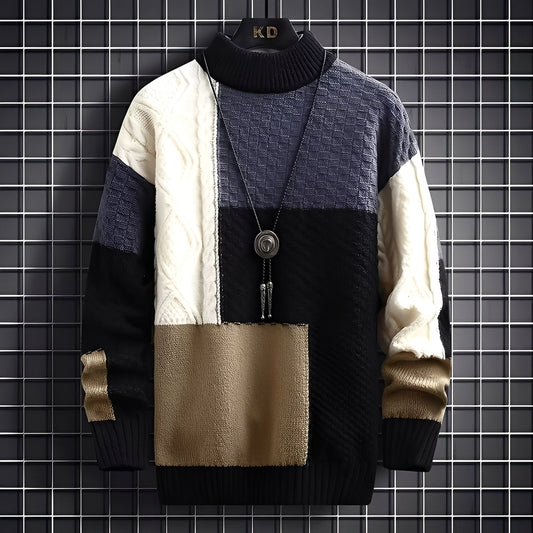 Eugene - Stilvoller, leger geschnittener Herrenpullover