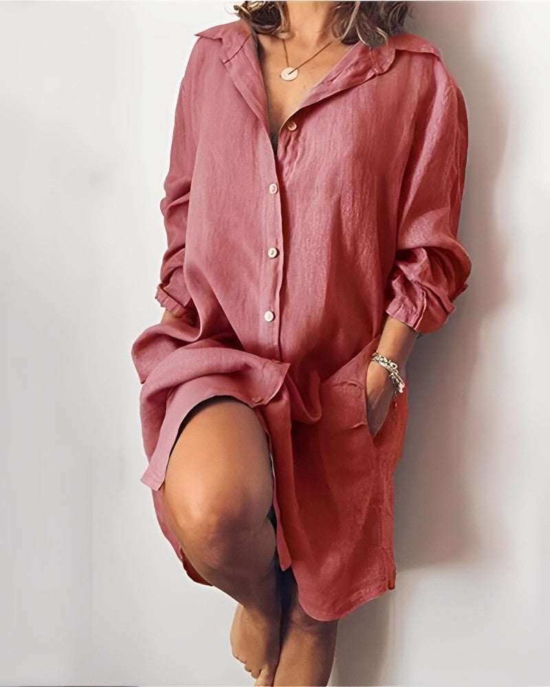 Blanche – Lange Hemdbluse