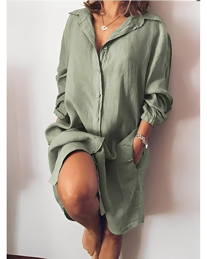 Blanche – Lange Hemdbluse