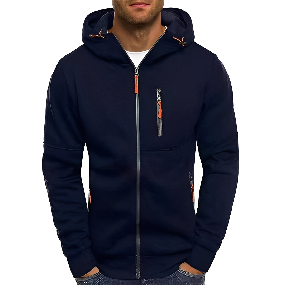 Lowell - Bequeme, stilvolle Herrenjacke mit Kapuze