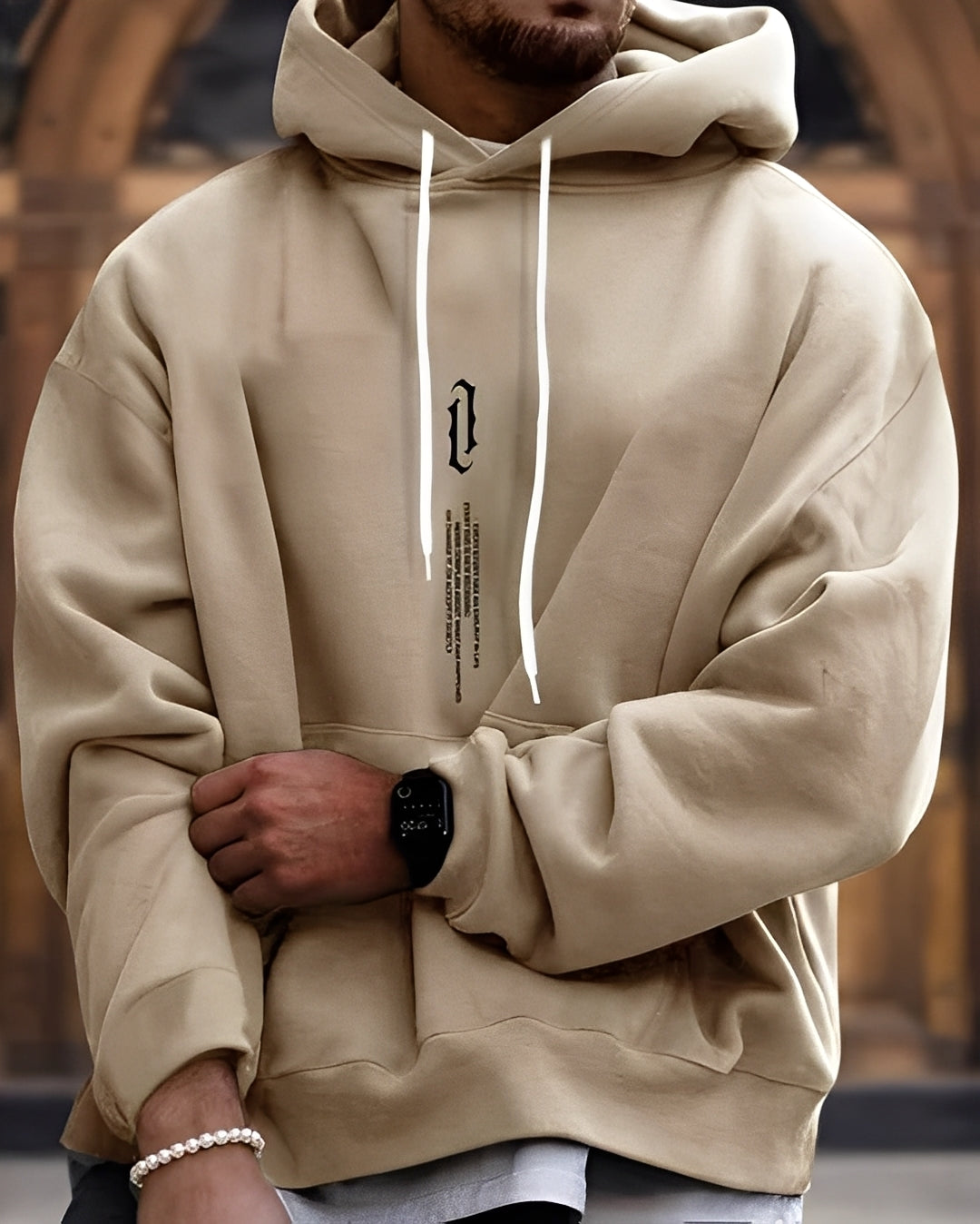 Beckham - Trendiger Männer-Hoodie mit Aufdruck