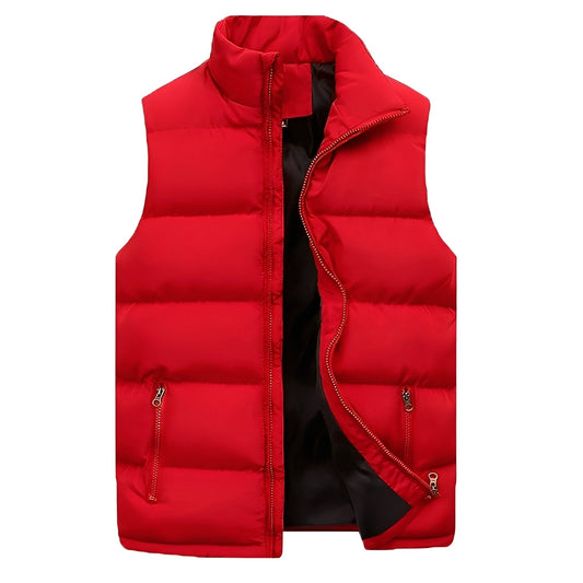 Darryl - Bequeme, warme Herrenweste mit Zipper