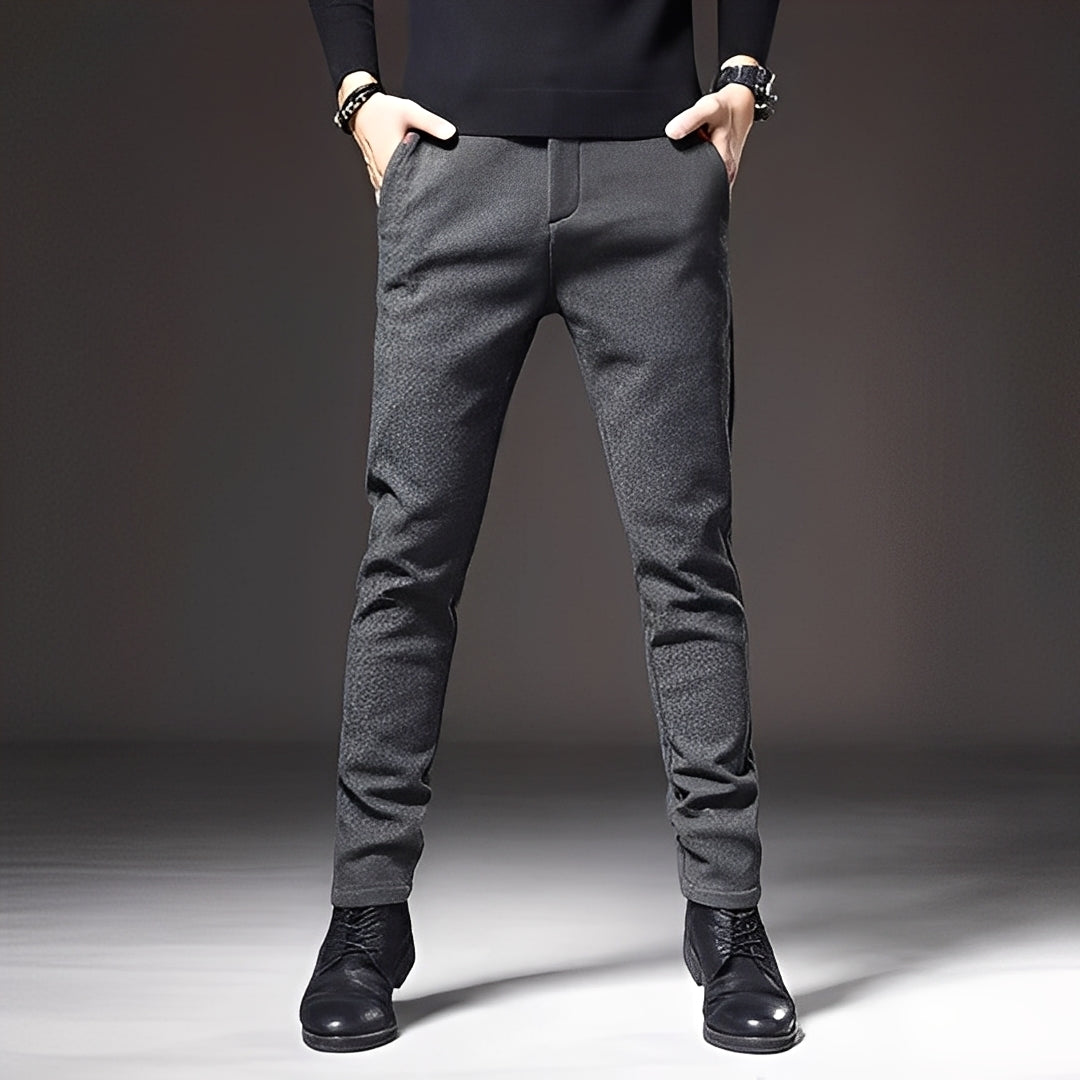 Roger - Elegante, schlank geschnittene Herrenhose