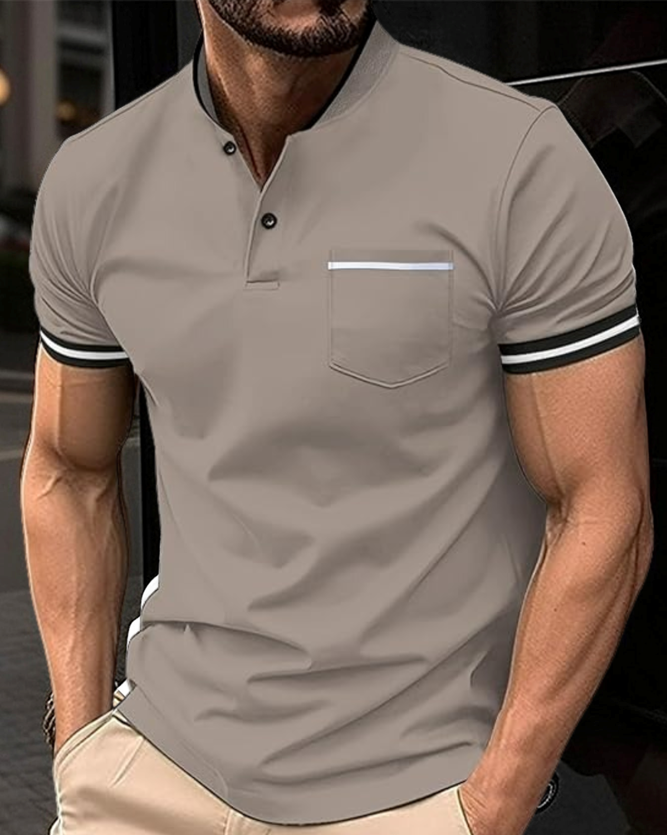 Teodor – Bequemes Poloshirt aus Baumwolle