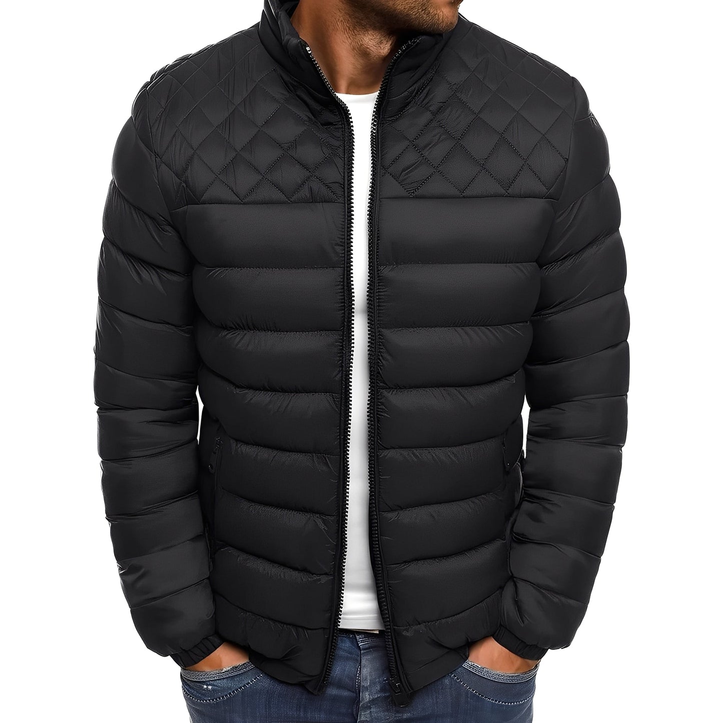 Jeffry - Elegante, winddichte Herren-Outdoorjacke
