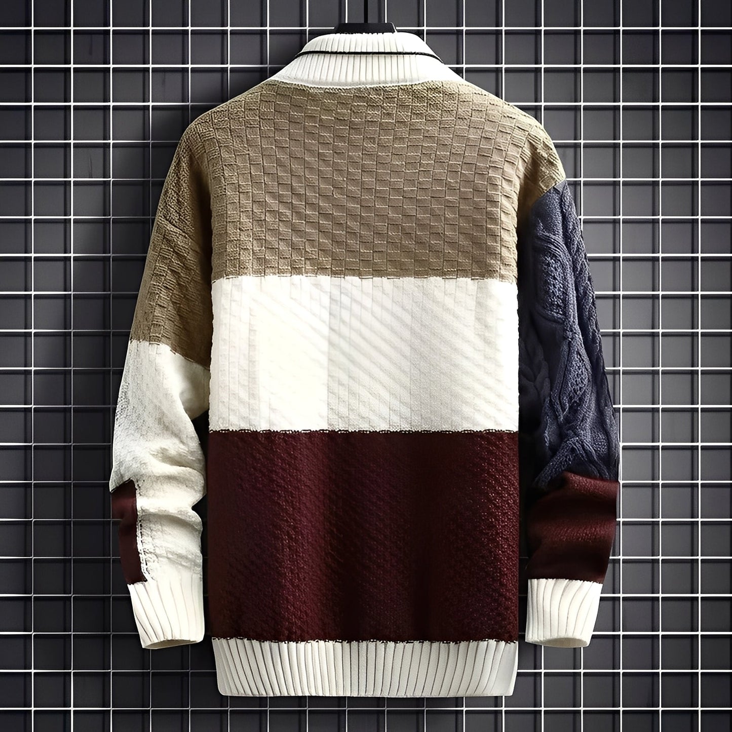 Eugene - Stilvoller, leger geschnittener Herrenpullover