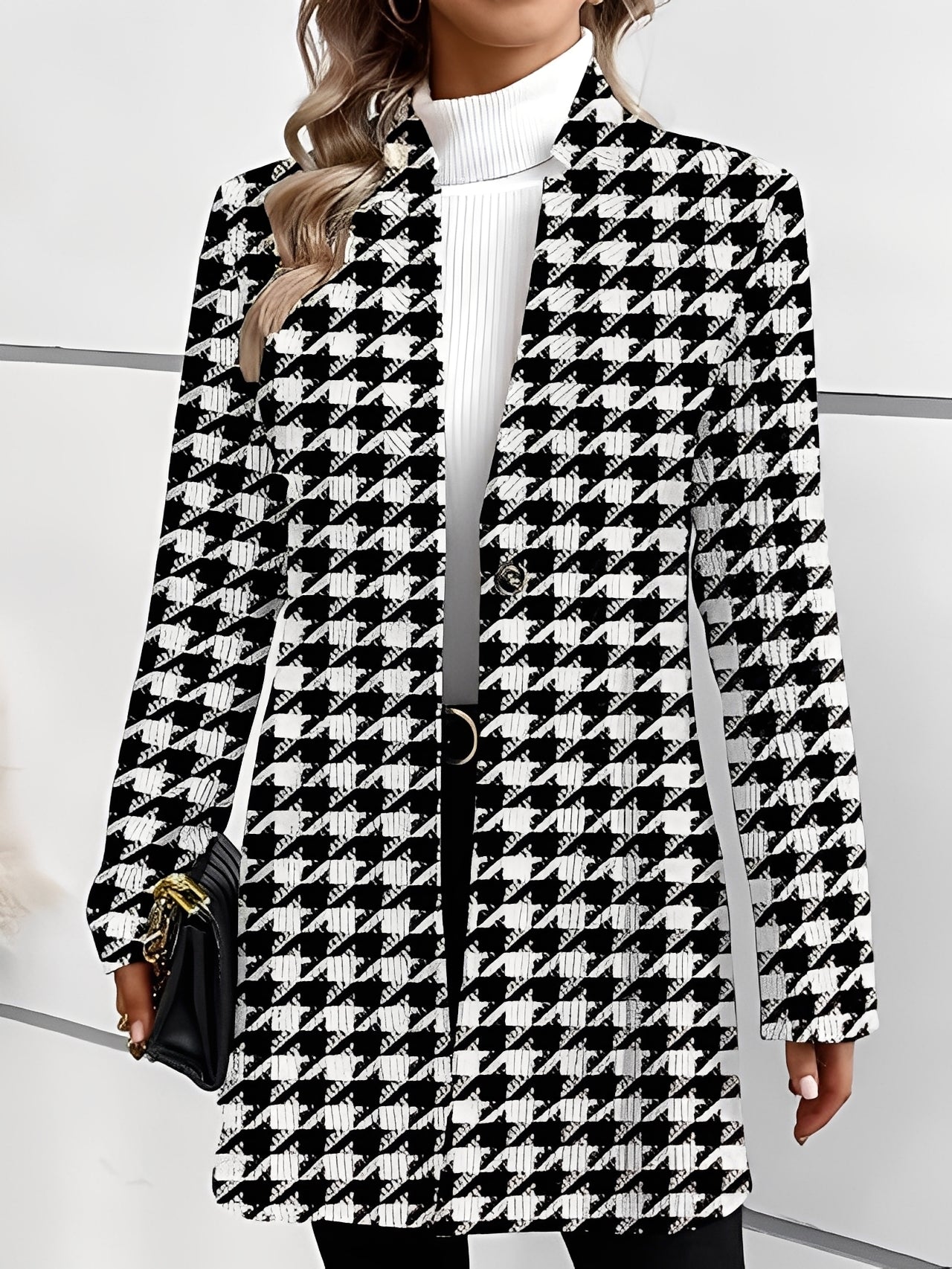 Tiffany - Eleganter, langer Damenblazer für formelle Gelegenheiten