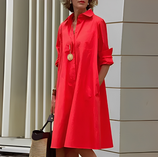 Maeva – Trendiges Frauenhemdkleid