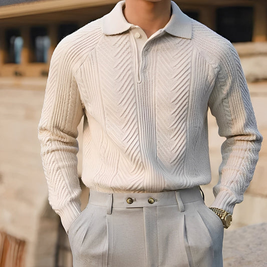 Darius – Pullover mit langen Ärmeln aus Strick
