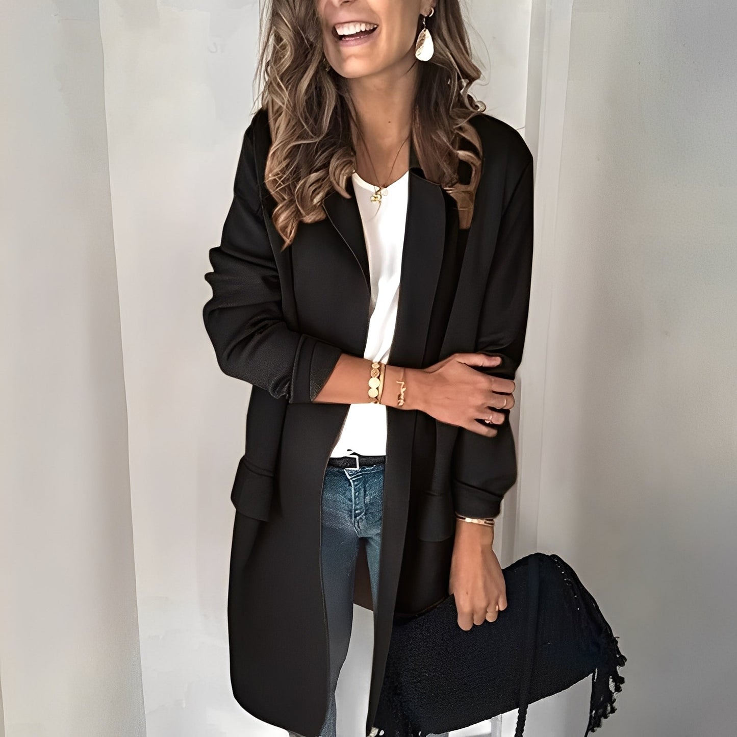 Georgina - Langer, eleganter Damenblazer
