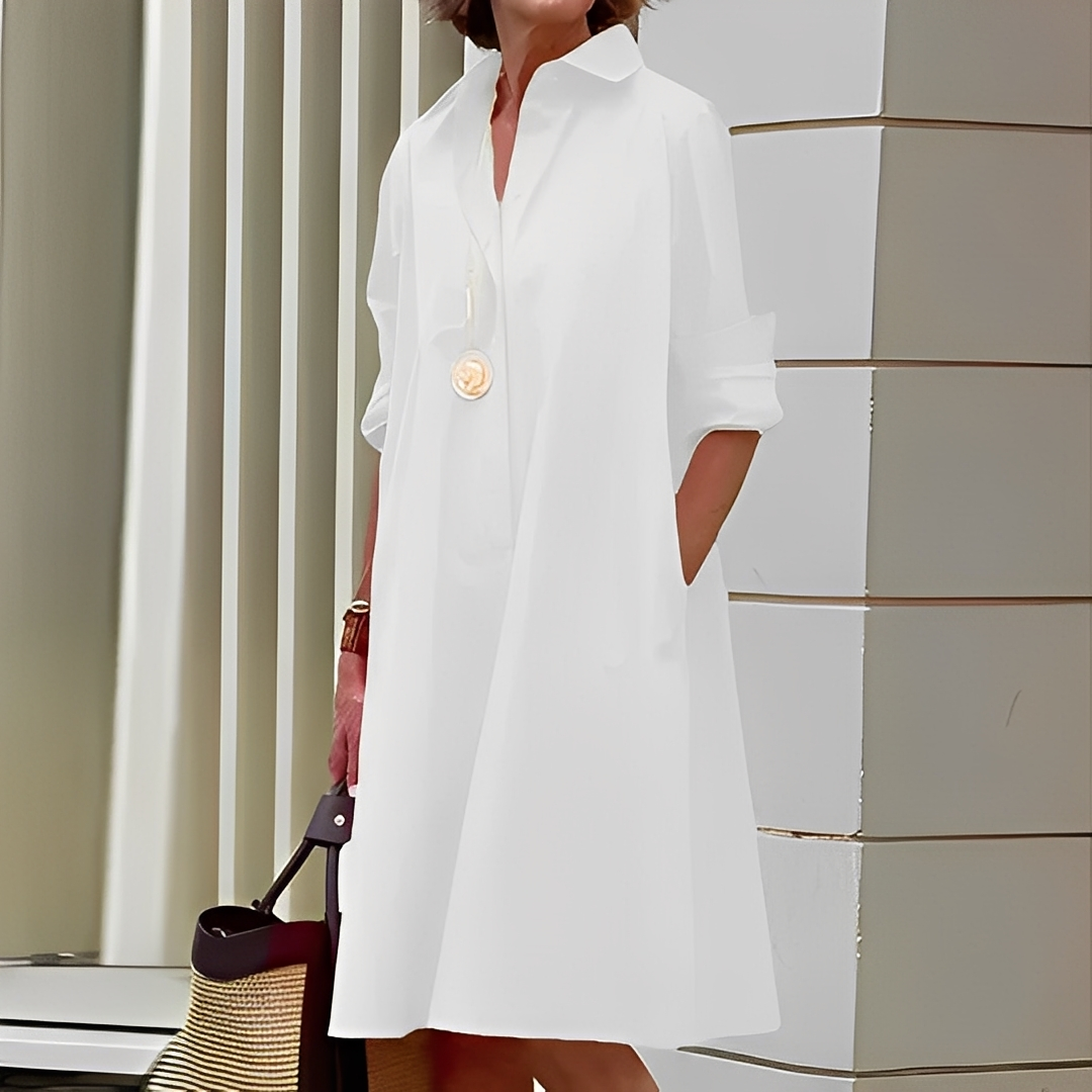 Maeva – Trendiges Frauenhemdkleid