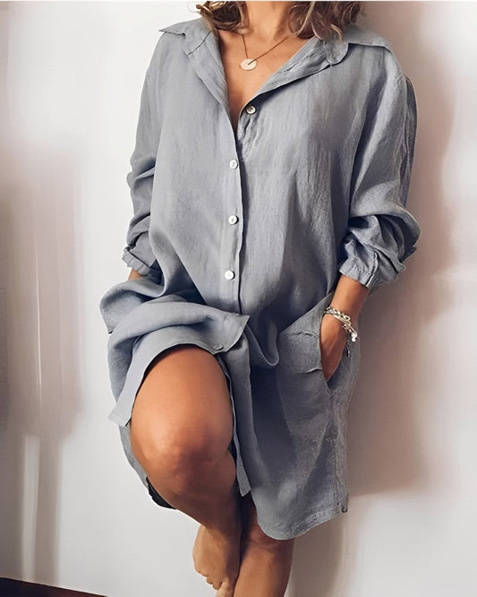 Blanche – Lange Hemdbluse