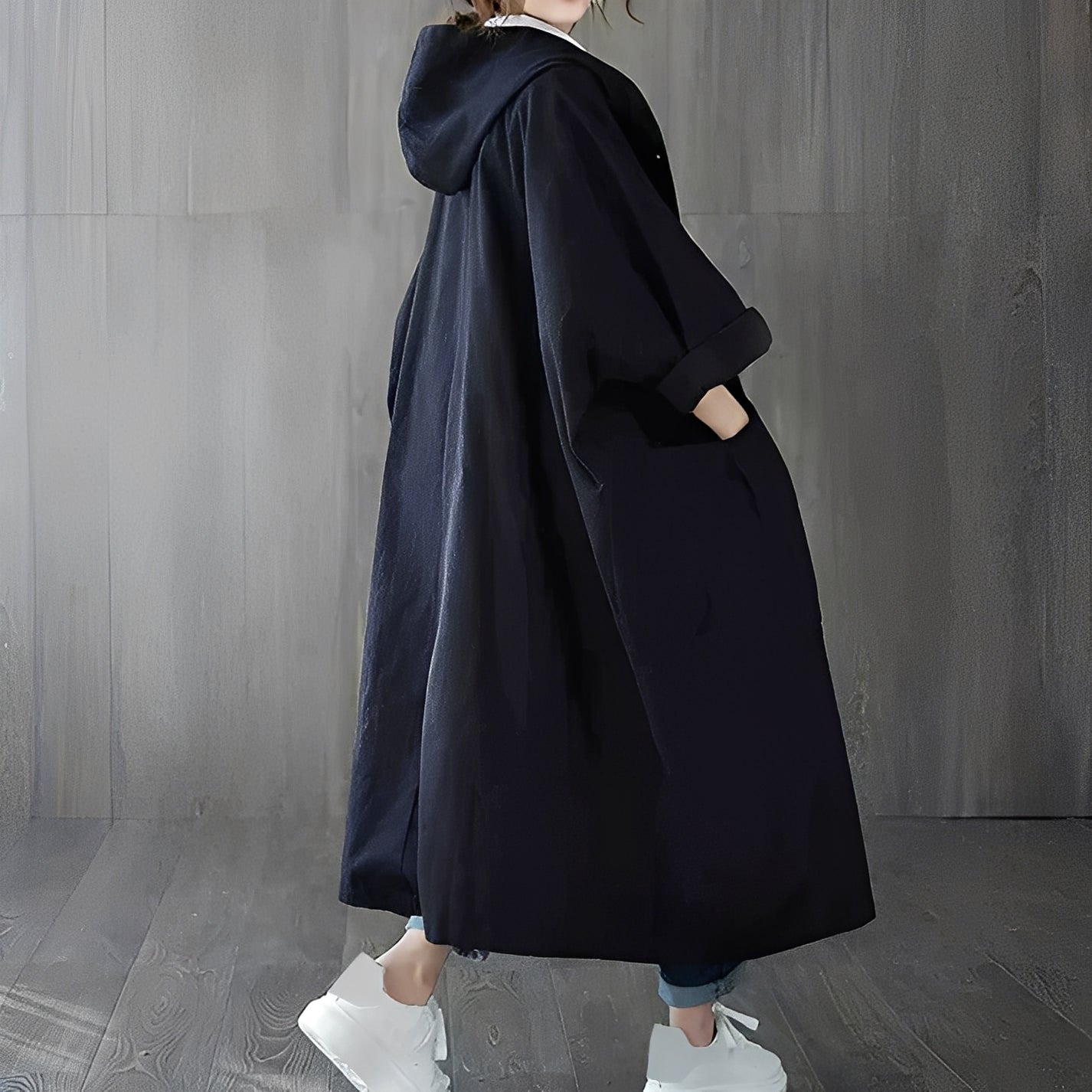 Myranda - Stilvoller Damenmantel mit Taschen