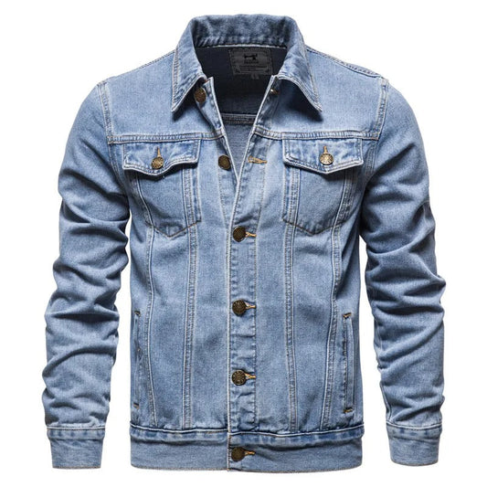 Winton - Klassische Männer-Jeans-Truckerjacke