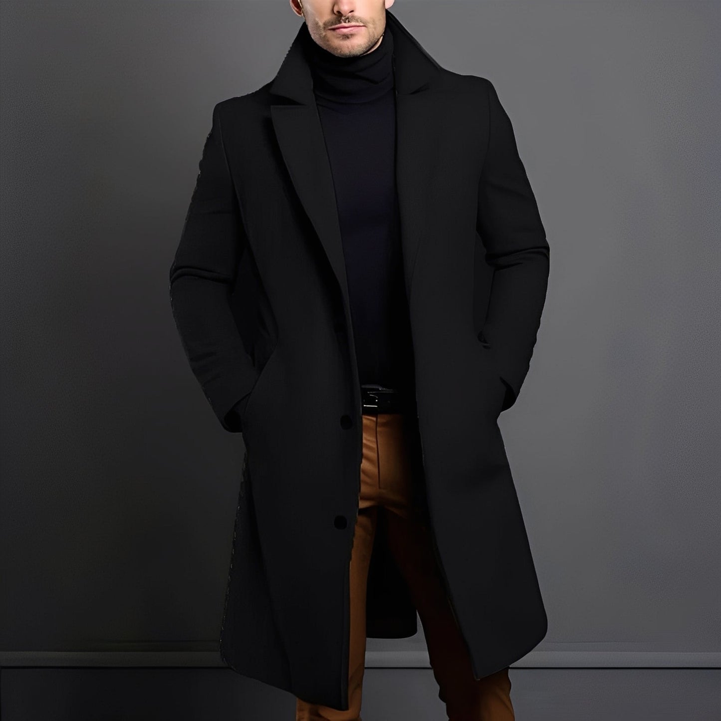 Tucker - Schicker Herren-Wolltrenchcoat
