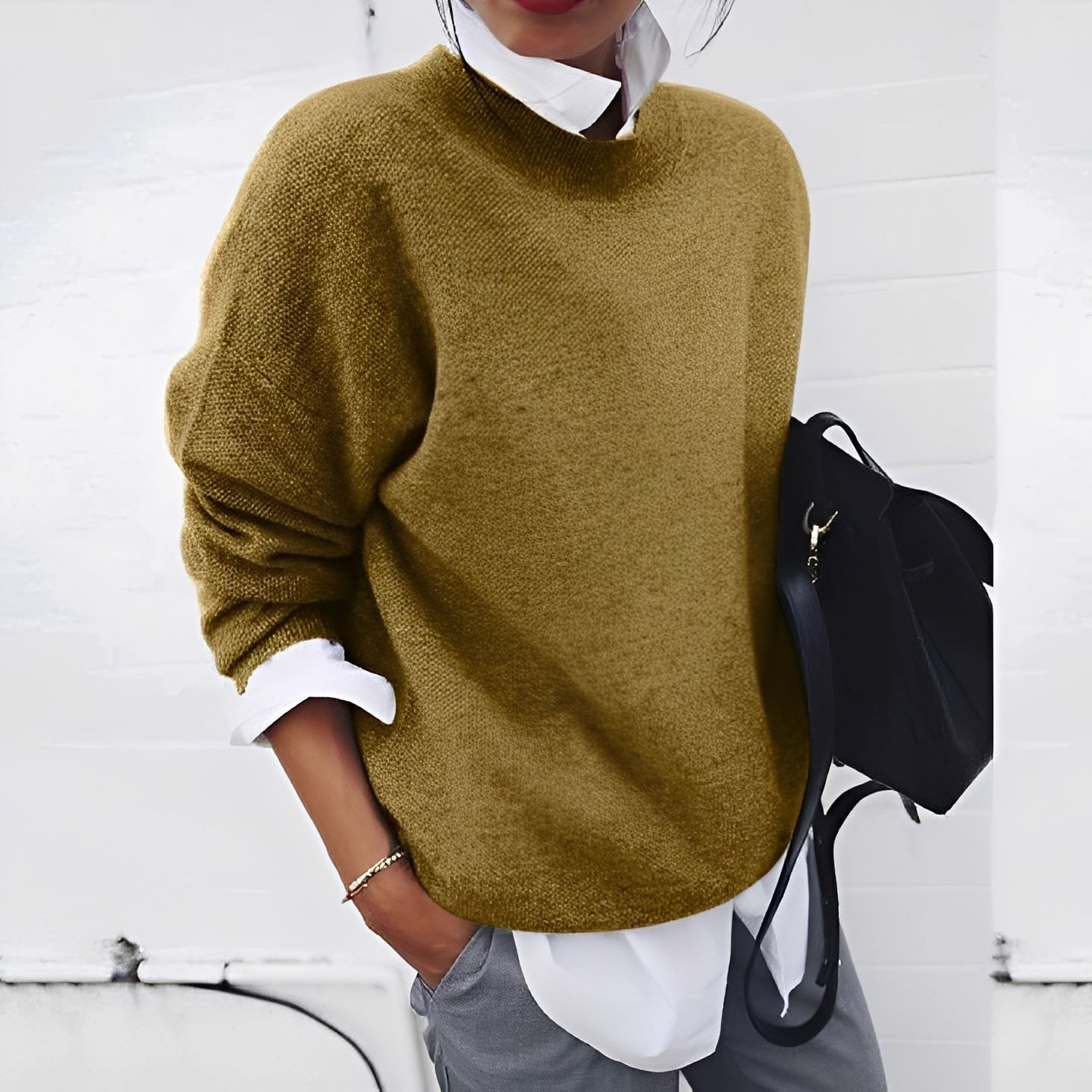 Zinnia - Eleganter, wärmerer Damen-Kaschmirpullover