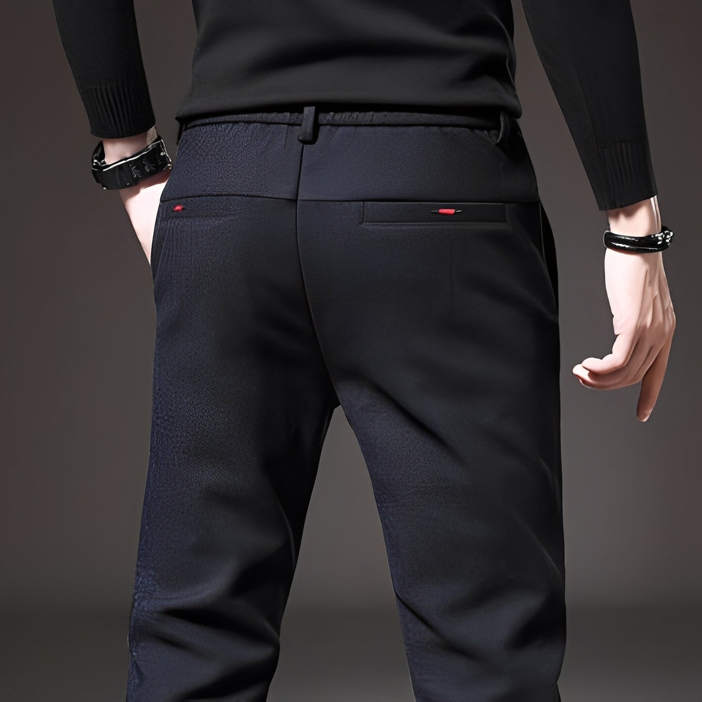 Roger - Elegante, schlank geschnittene Herrenhose