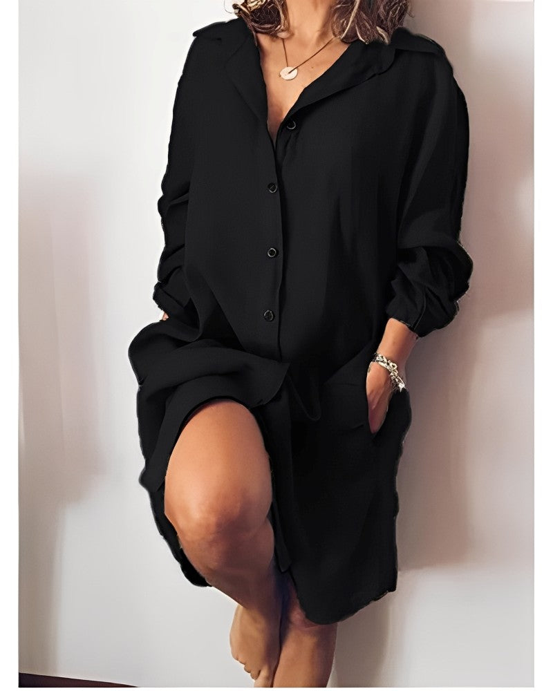 Blanche – Lange Hemdbluse
