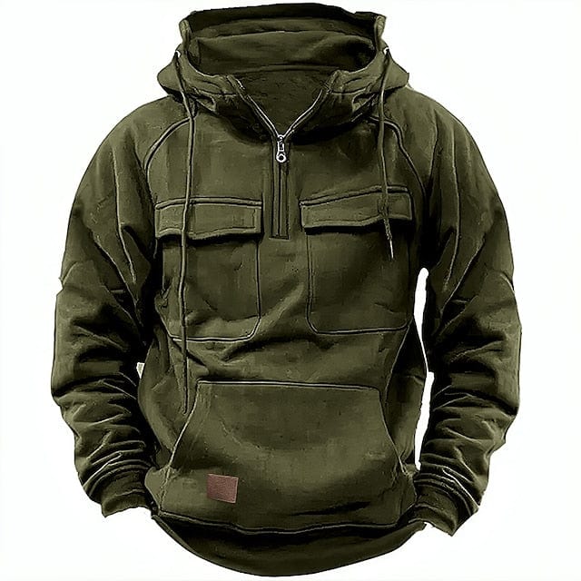 Heikki – Modischer Winterpullover mit Kapuze