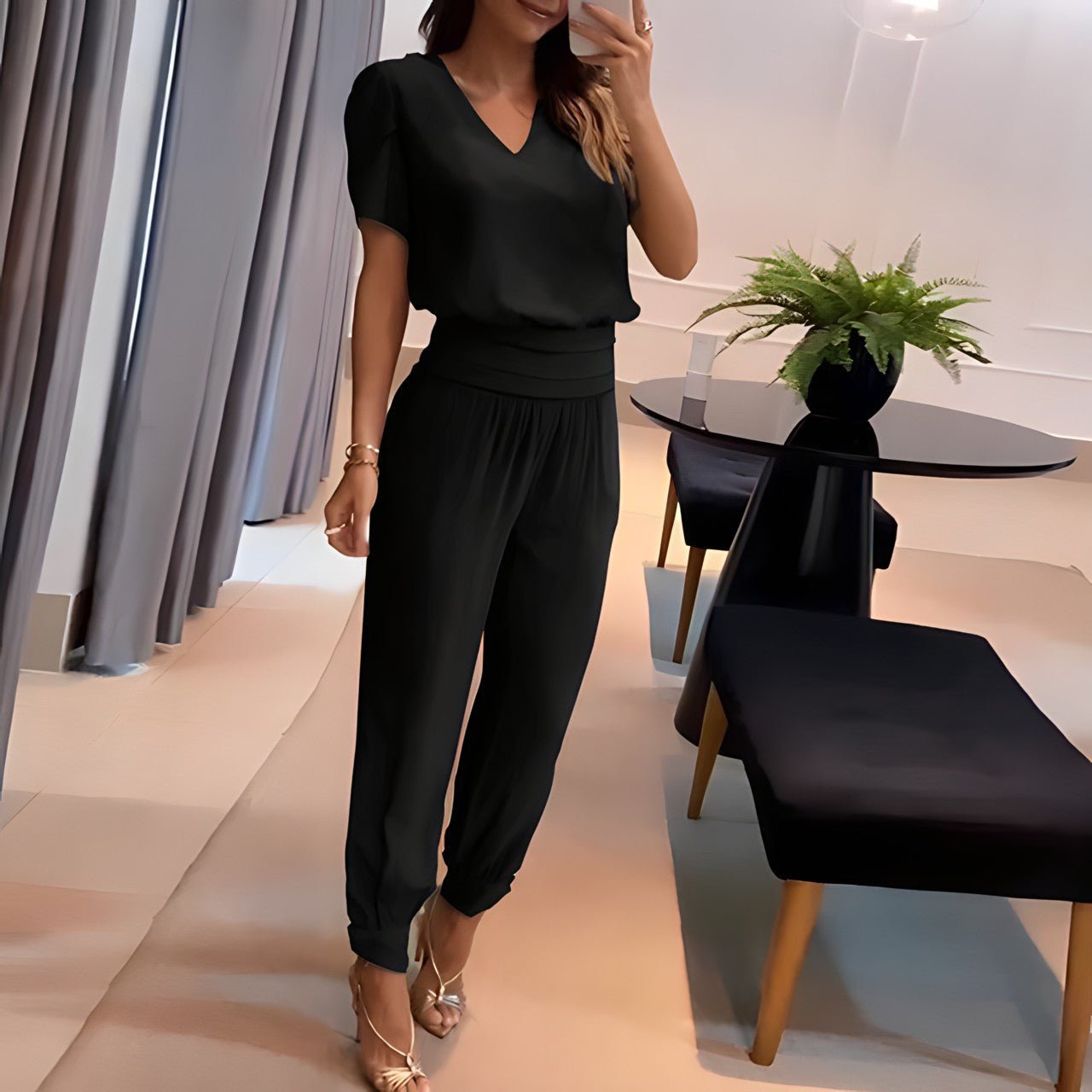 Alexandra – Set mit Bluse und Hose