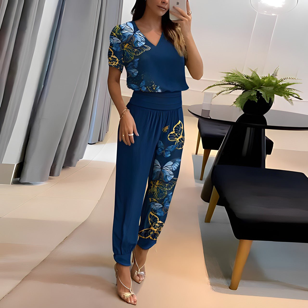 Alexandra – Set mit Bluse und Hose