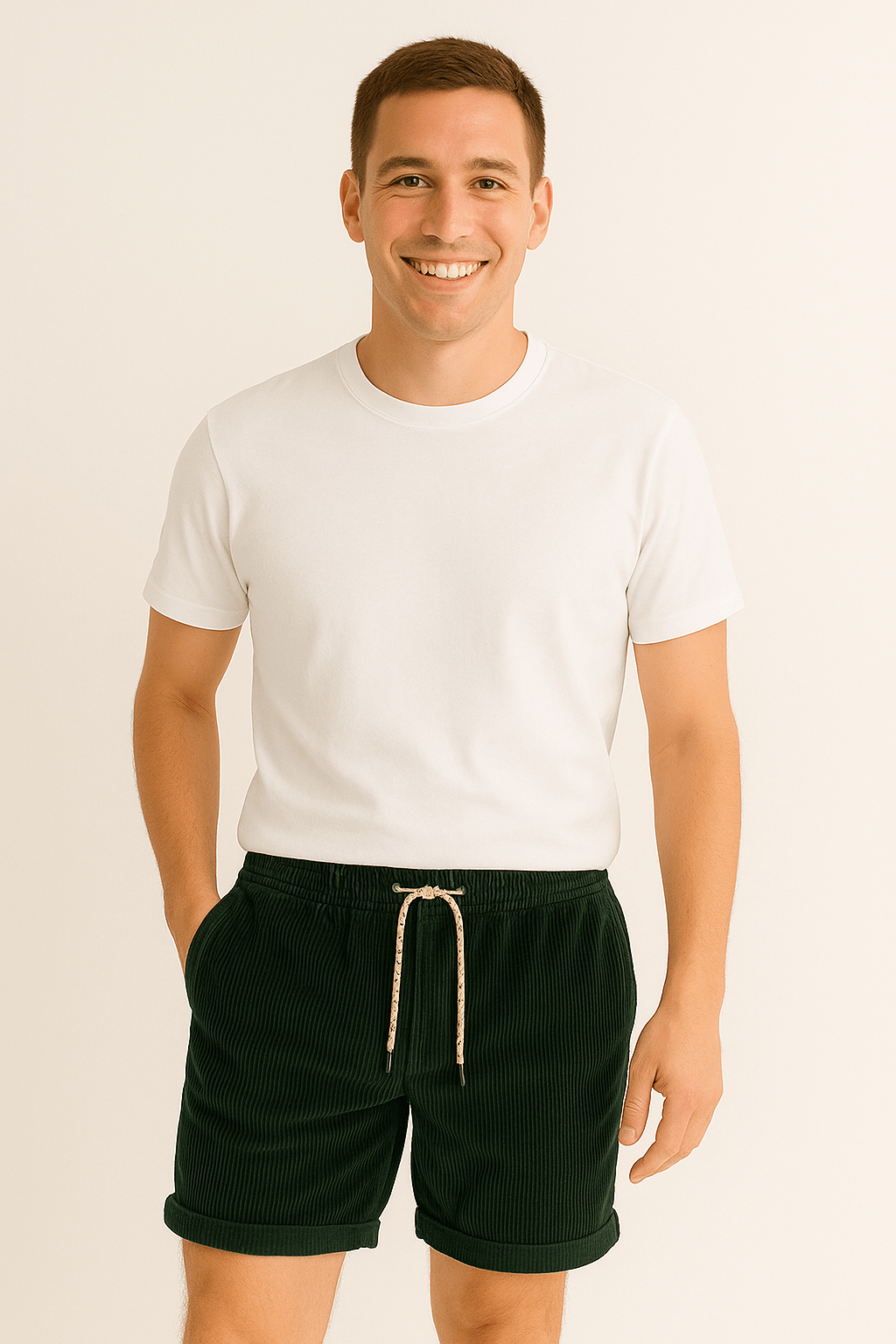 Georg – Retro-Cordshorts