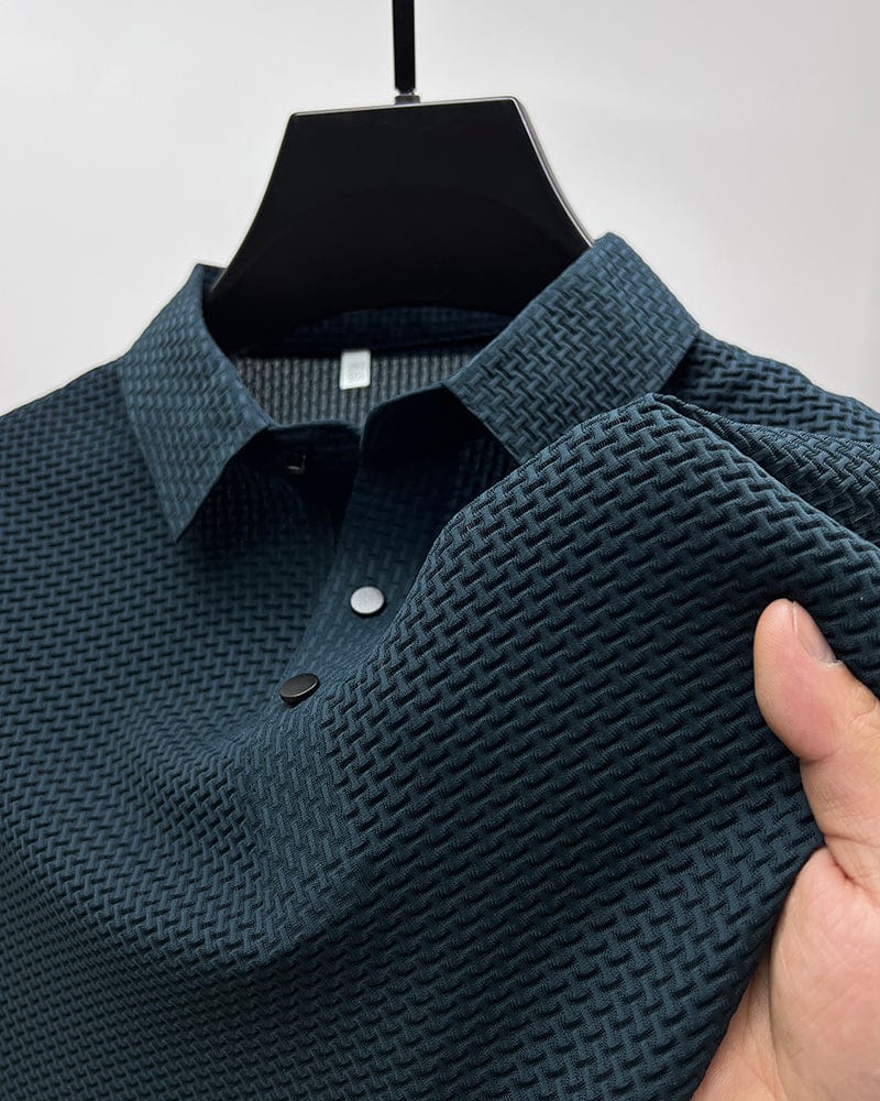Morten – Polo-Shirt mit Struktur