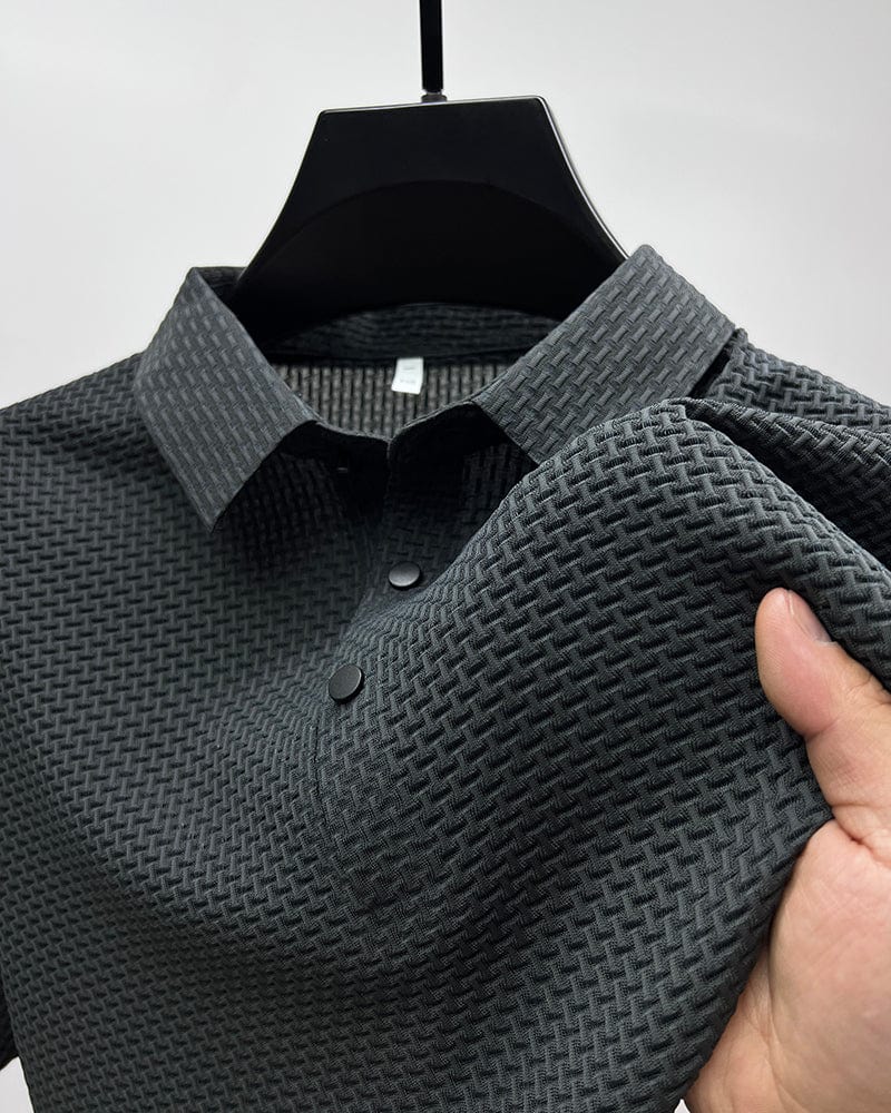 Morten – Polo-Shirt mit Struktur
