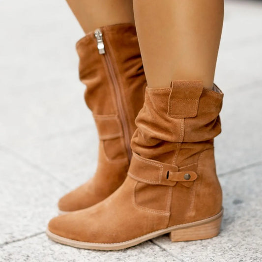 Elisa – Wildleder-Stiefeletten | Schick & Bequem
