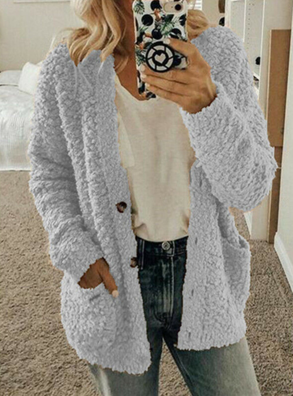 Elaine – Kuschelige Strickjacke