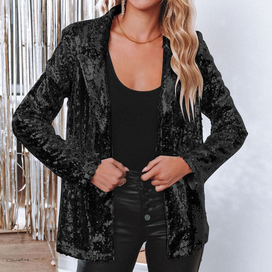 Cora – Schicker Paillettenblazer