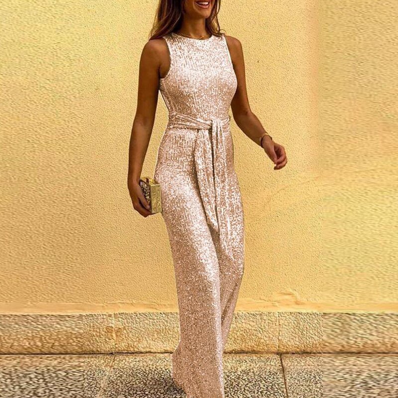 Lorry – Glitzernder Jumpsuit für besondere Gelegenheiten