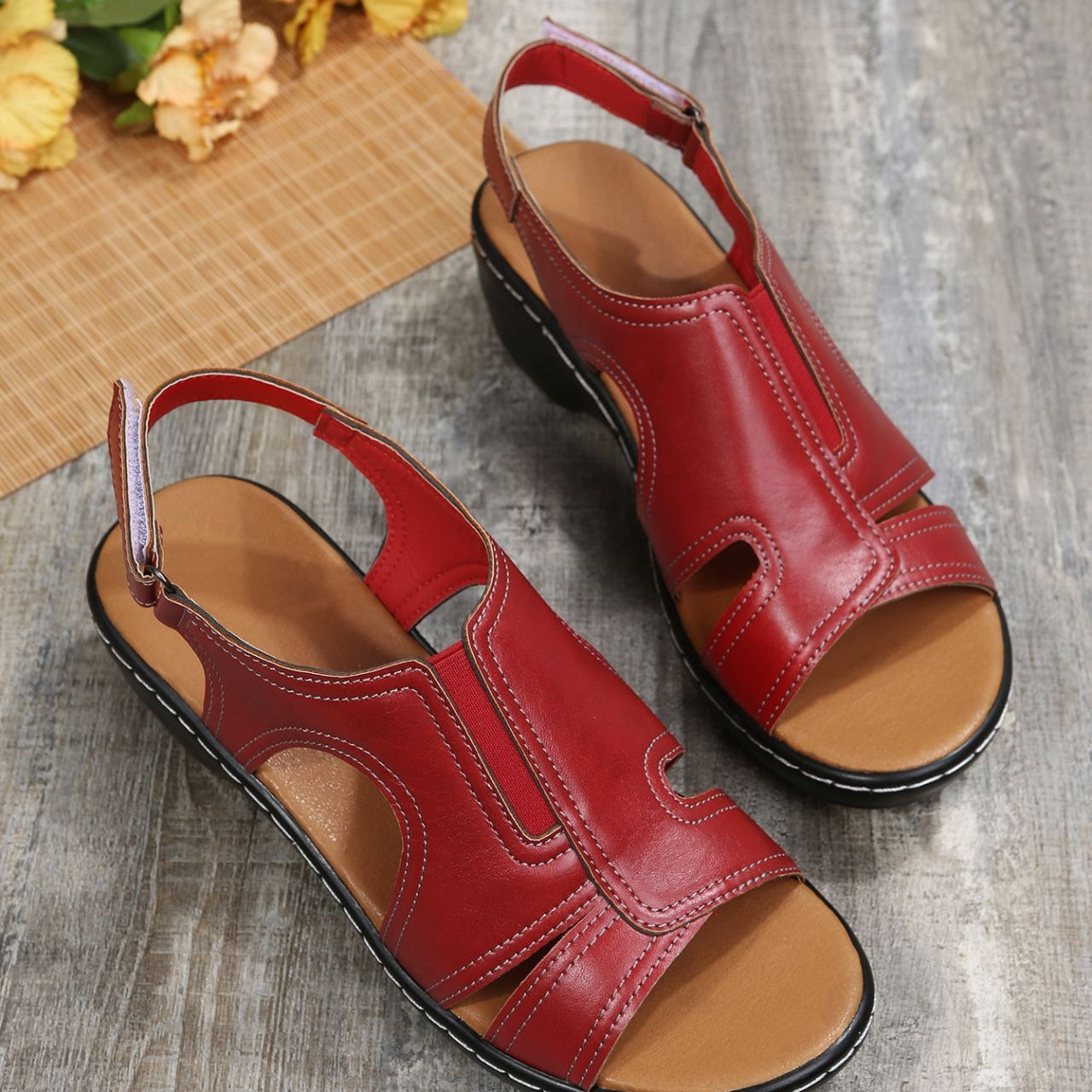 Duana - Bequeme Damensandalen mit Luftkissen