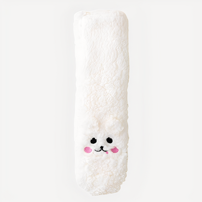 Judith - Stilvolle Winterbodysocken aus Samt für Frauen