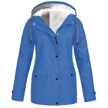 Abbigail - Vielseitige, wasserdichte Damenjacke mit Fleece-Innenfutter