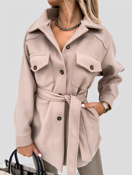 Tiffanie - Moderne, leichte Damenjacke mit Reverskragen