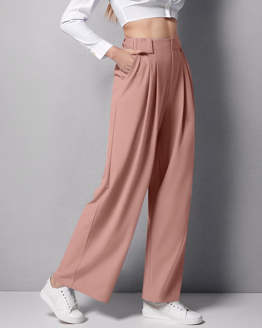 Montana - Dehnbare Damenhose mit geradem Schnitt