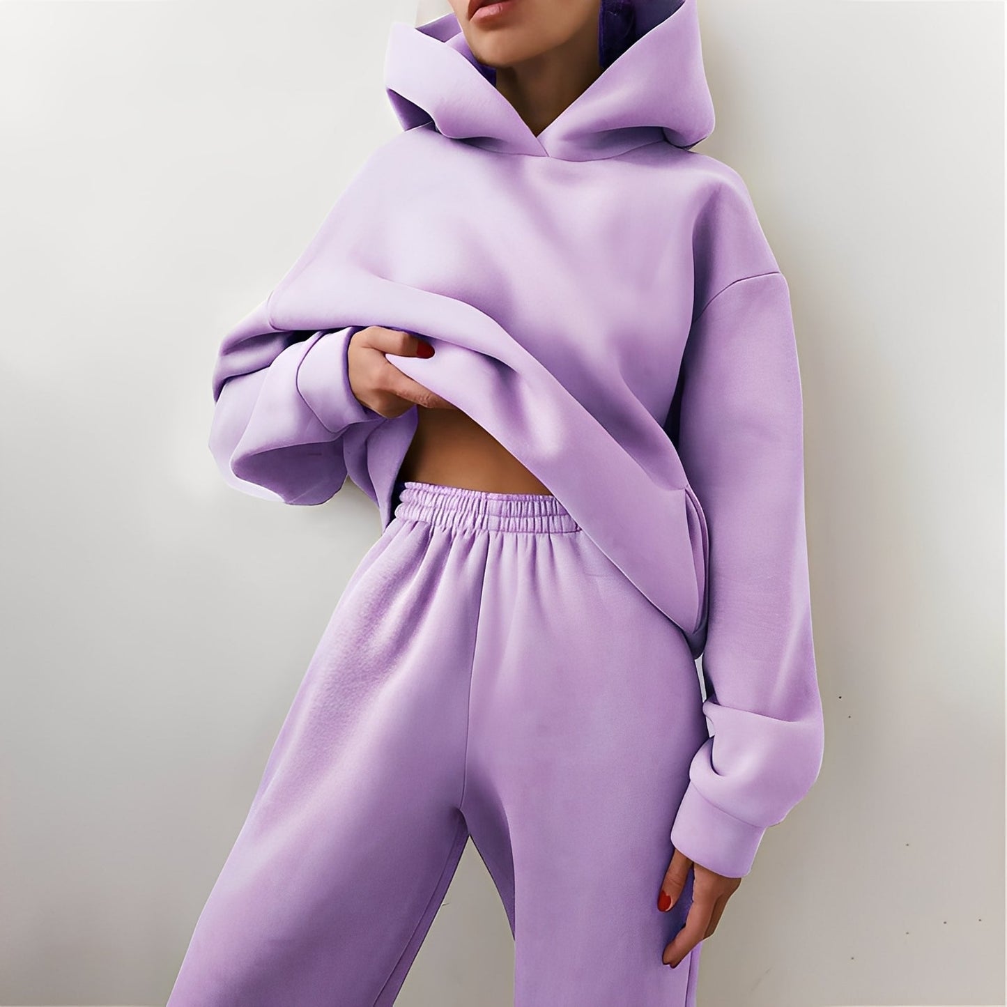 Wenona - Komfortables Freizeitset mit Kapuze für Damen