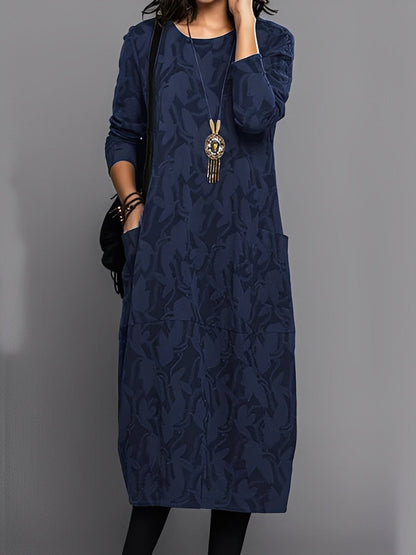 Kadence - Schickes Damenkleid mit langen Ärmeln